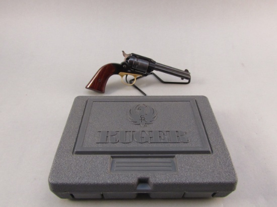 handgun: RUGER Model New Bearcat, Revolver, .22, 6 shot, 4.25" barrel, 9" overall, S#93569