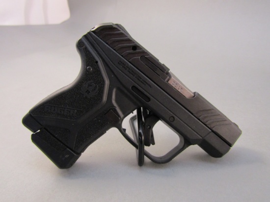 handgun: RUGER Model LCP II, Semi-Auto Pistol, .22LR, 10 shot, 3" barrel, 5.25" overall, S#380547861