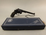 handgun: S&W Model 48-4, Revolver, .22MRF, 6 shot, 8.5