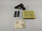 handgun: STAR Model B.M., Semi-Auto Pistol, 9mm, 8 shot, 4.5