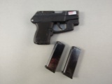 handgun: KEL-TEC Model P3AT, Semi-Auto Pistol, .380, 6 shot, 2.625