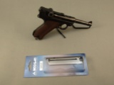 handgun: LUGER Model Sneak German Police, Semi-Auto Pistol, 9mm, 8 shot, 4