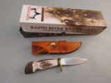 knife: RAPID RIVER Model Drop Point, Manufactured in 2023