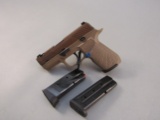 handgun: WILSON COMBAT Model P320, Semi-Auto Pistol, 9mm, 15 shot, 3.5