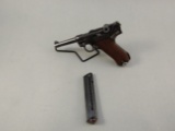 handgun: SWISS MAUSER Model Luger, Semi-Auto Pistol, .30 Luger, 8 shot, 4