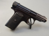 handgun: JP SAUR & SOHN Model 1913, Semi-Auto Pistol, .32, 6 shot, 3