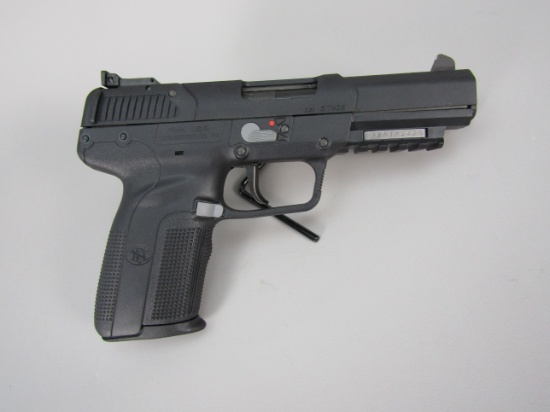 handgun: FN Model Herstal, Semi-Auto Pistol, 5.7x28, 20 shot, 5" barrel, 8.5" overall, S#386182439