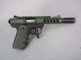 handgun: RUGER Model MK22-45, Semi-Auto Pistol, .22LR, 10 shot, 6