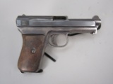 handgun: MAUSER Model 1934 Pocket, Semi-Auto Pistol, 7.65, 6 shot, 3 1/2