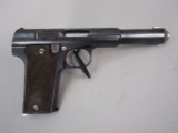 handgun: ASTRA Model 1921-400, Semi-Auto Pistol, 9mm, 8 shot, 6