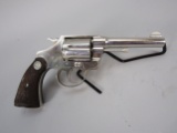 handgun: COLT Model Police Positive, Revolver, .38, 6 shot, 4