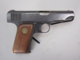handgun: DEUTSCHE WERKE Model Pocket, Semi-Auto Pistol, 7.65, 6 shot, 3 1/2