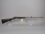 black powder: BELGIAN Model SxS, Single-Shot Shotgun, 12g, S#13666