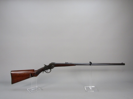 antique: HOPKINS & ALLEN Model Falling Block, Lever-Action Rifle/Shotgun, 20g/.22, S#7022