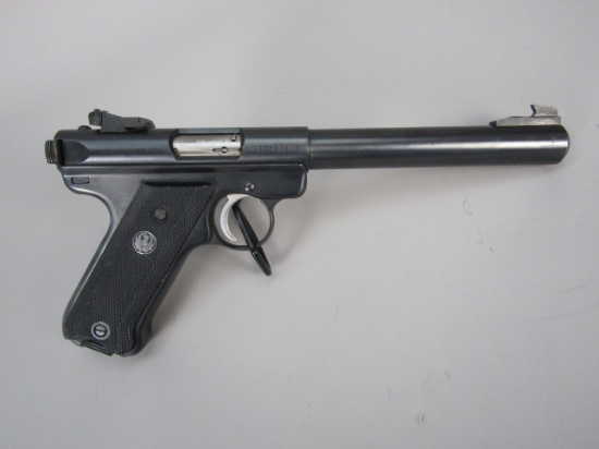 handgun: RUGER Model Mark II Target, Semi-Auto Pistol, .22LR, 10 shot, 7" bbl, 11" o/a, S#210-33241