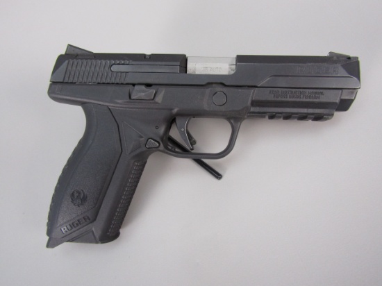 handgun: RUGER Model American, Semi-Auto Pistol, .45acp, 1 shot, 4 3/4" bbl, 8 1/4" o/a, S#861-11683