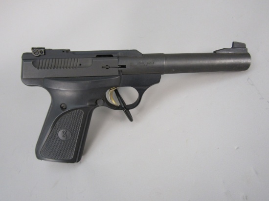 handgun: BROWNING Model Buckmark, Semi-Auto Pistol, .22LR, 10 shot, 5.5" bbl, 9.5" o/a, S#515NN16840