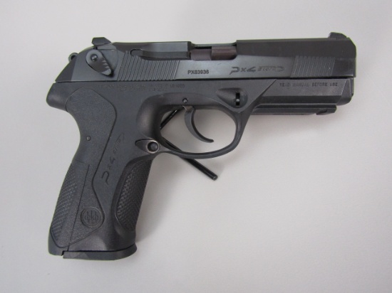 handgun: BERETTA Model PX4 Storm, Semi-Auto Pistol, 9mm, 17 shot, 4" bbl, 7 3/4" overall, S#PX83936