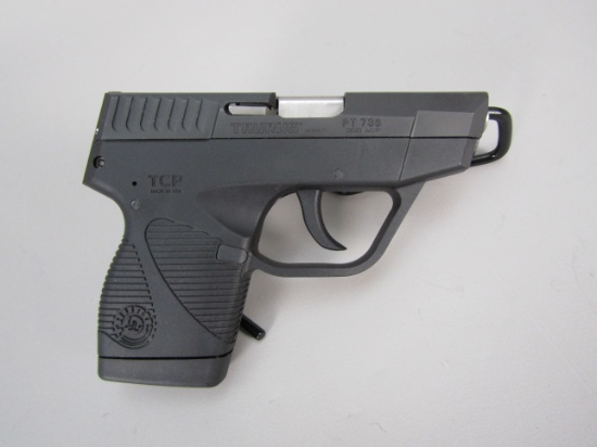 handgun: TAURUS Model PT738, Semi-Auto Pistol, .380, 6 shot, 2 3/4" bbl, 5 1/4" overall, S#1D120251