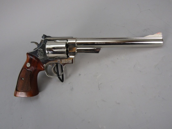 handgun: S&W Model 29-2, Revolver, .44Mag, 6 shot, 8 3/8" barrel, 14" overall, S#N703870