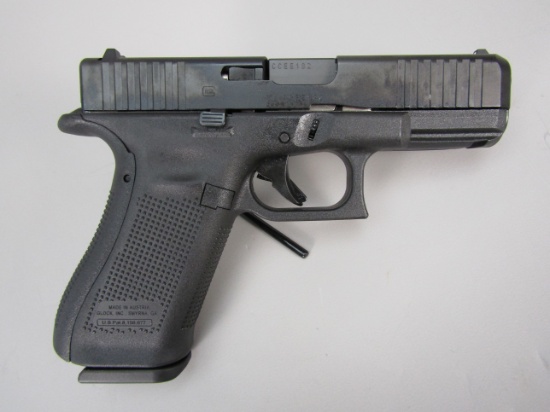 handgun: GLOCK Model 45, Semi-Auto Pistol, 9mm, 17 shot, 3 7/8" barrel, 7 1/4" overall, S#CCEE182