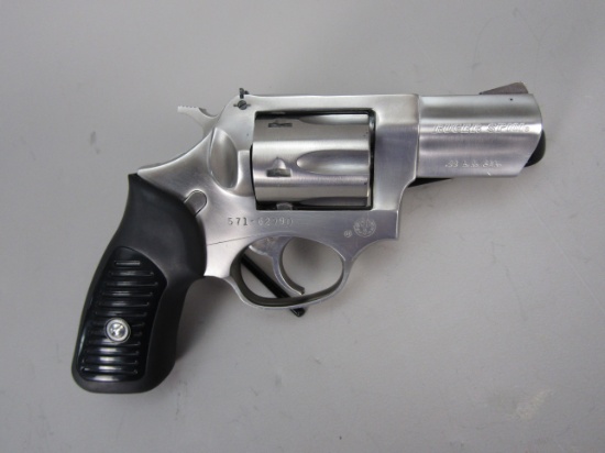 handgun: RUGER Model SP101, Revolver, .22, 6 shot, 2 1/4" barrel, 6 3/4" overall, S#571-62990