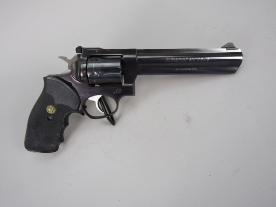 handgun: RUGER Model GP100, Revolver, .357mag, 6 shot, 6" barrel, 12" overall, S#174-79042