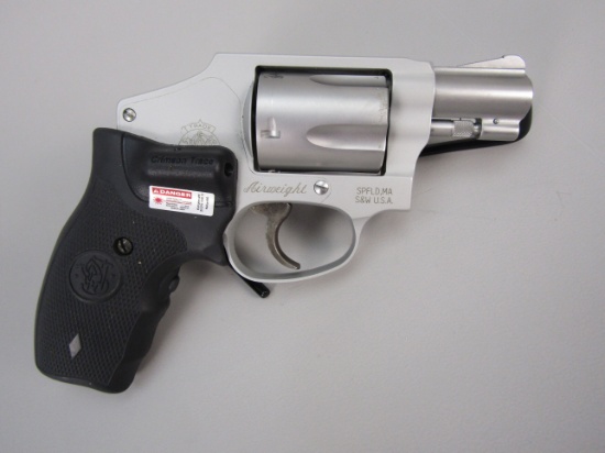 handgun: S&W Model 642-2, Revolver, .38S&W, 5 shot, 2" barrel, 6 1/2" overall, S#CNE7680