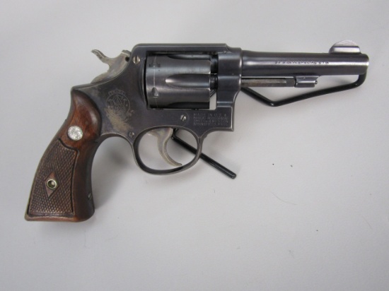 handgun: S&W Model 10, Revolver, .38S&W, 6 shot, 4 1/2" barrel, 10" overall, S#204552