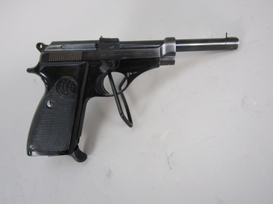 handgun: BERETTA Model 101, Semi-Auto Pistol, .22LR, 10 shot, 6" barrel, 9 1/2" overall, S#M02075