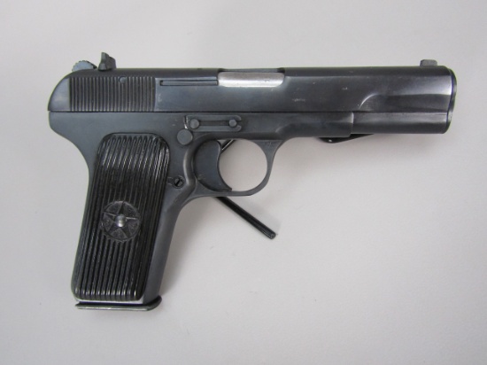 handgun: ROMANIAN Model TTC Tokarev, Semi-Auto Pistol, 7.62x25mm, 8 shot, 4.5" bbl 7.75" o/a S#0Z602