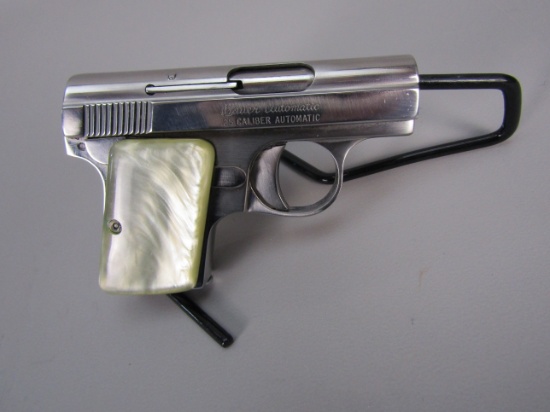handgun: BAUER Model Automatic, Semi-Auto Pistol, .25, 6 shot, 2" barrel, 4" overall, S#086319