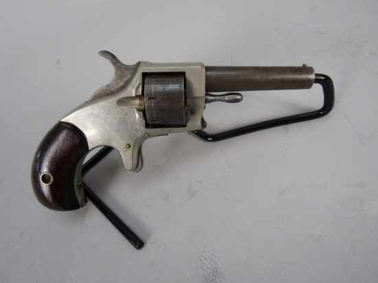 antique handgun: IVER JOHNSON Model Defender, Revolver, .22, 7 shot, 2" barrel, 5" overall, S#341