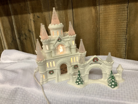 Ceramic Christmas Castle