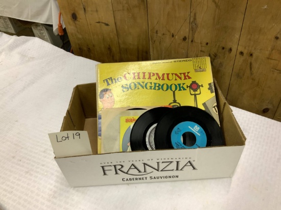 8 LPs, 7 old records, 5- 78s
