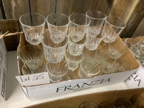 Glasses- Sets of Six