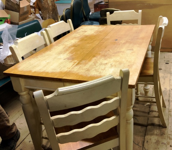 Table and 6 Chairs