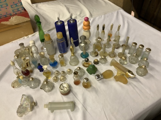 Large Vintage Avon Bottle Collection