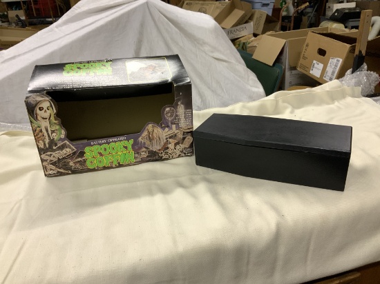 Halloween Spooky Coffin- Battery Operated
