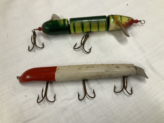 Sold at Auction: Two Tackle Box Full of Lures & Line