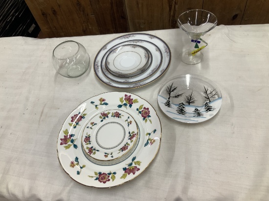 Assorted China & Glass
