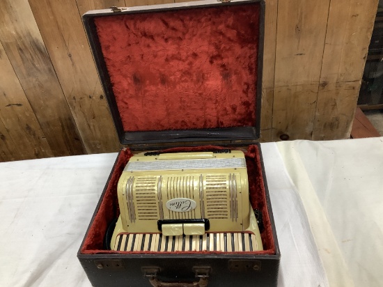 Vintage Cellini 'shirley' Piano Accordian