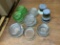 Vintage Glass Furniture Coasters