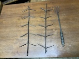 2 Vintage Corn Dryer A Cooking Fork