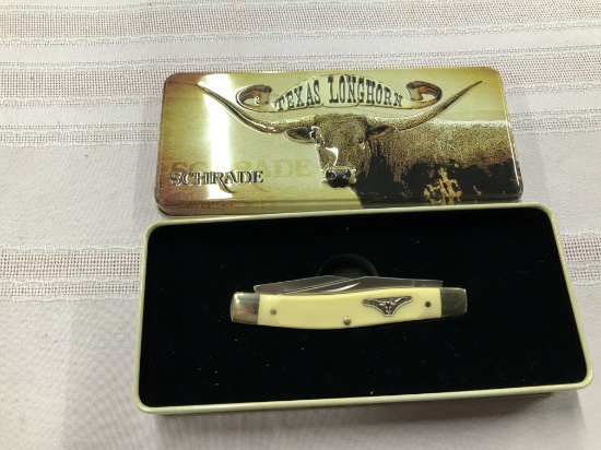 Schrade Texas Longhorn Collector Knife