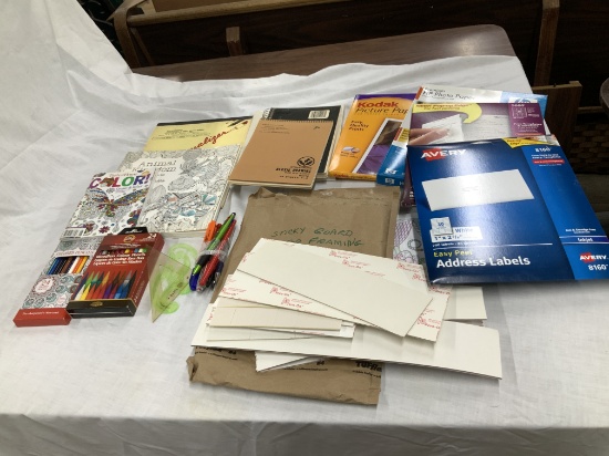 Photo Paper, Address Labels, Adult Coloring Books & More!
