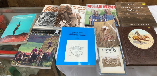 Horses, American West, Amish, Indians, Farm Families Books