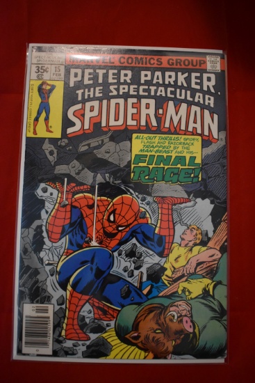 PETER PARKER THE SPECTACULAR SPIDER-MAN #15 | VINTAGE SPIDER-MAN | COMIC BOOK