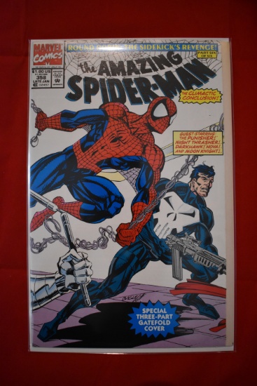 THE AMAZING SPIDER-MAN #358 | CLASSIC PULL-OUT PUNISHER COVER | COMIC BOOK