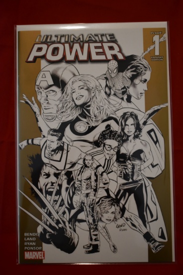 ULTIMATE POWER #1 | FIRST ISSUE SKETCH COVER | COMIC BOOK